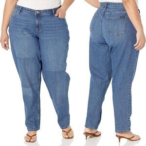 Calvin Klein Women's Plus Size Mid Rise Slim Boyfriend Jeans - Size 20W - NWT